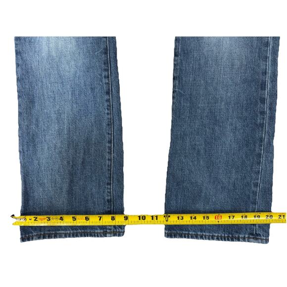 Gap 1969 Original Bootcut 32 x 34 90s Grunge y2k Distressed Denim Jeans - Picture 7 of 9